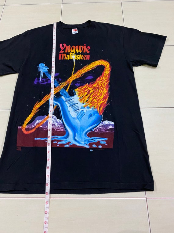 Rare Vintage Yngwie Malmsteen Fire and Ice 1992 Tour Shirt - Etsy