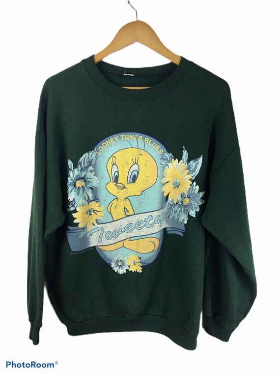 Vintage Looney Tunes Tweety Cartoon Characters 90s Sweatshirt - Etsy Hong Kong Vintage Looney Tunes Tweety Cartoon Characters 90s Sweatshirt - Etsy Hong Kong