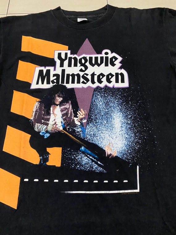 Rare Vintage Yngwie Malmsteen tour / band guitari… - image 3