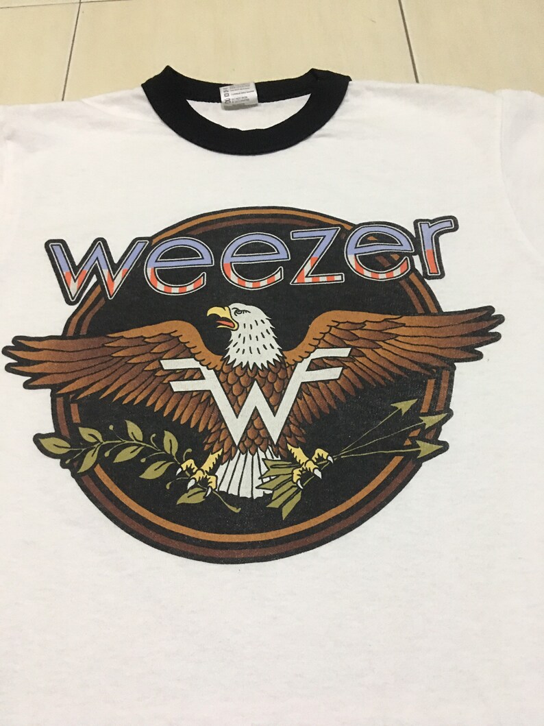 Vintage Weezer Band Tour Shirt Etsy