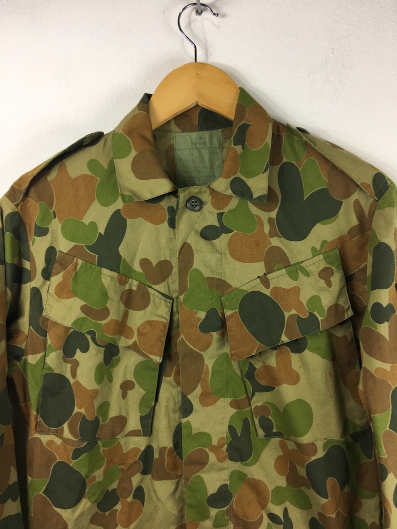 Vintage Duck Camo Victoria Army Jacket