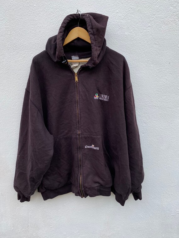 Sudaderas capucha Carhartt vintage saiz grande - Etsy España