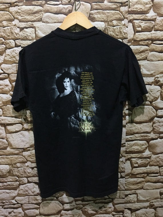 Vintage reba raptee janet jackson tour shirt - image 2