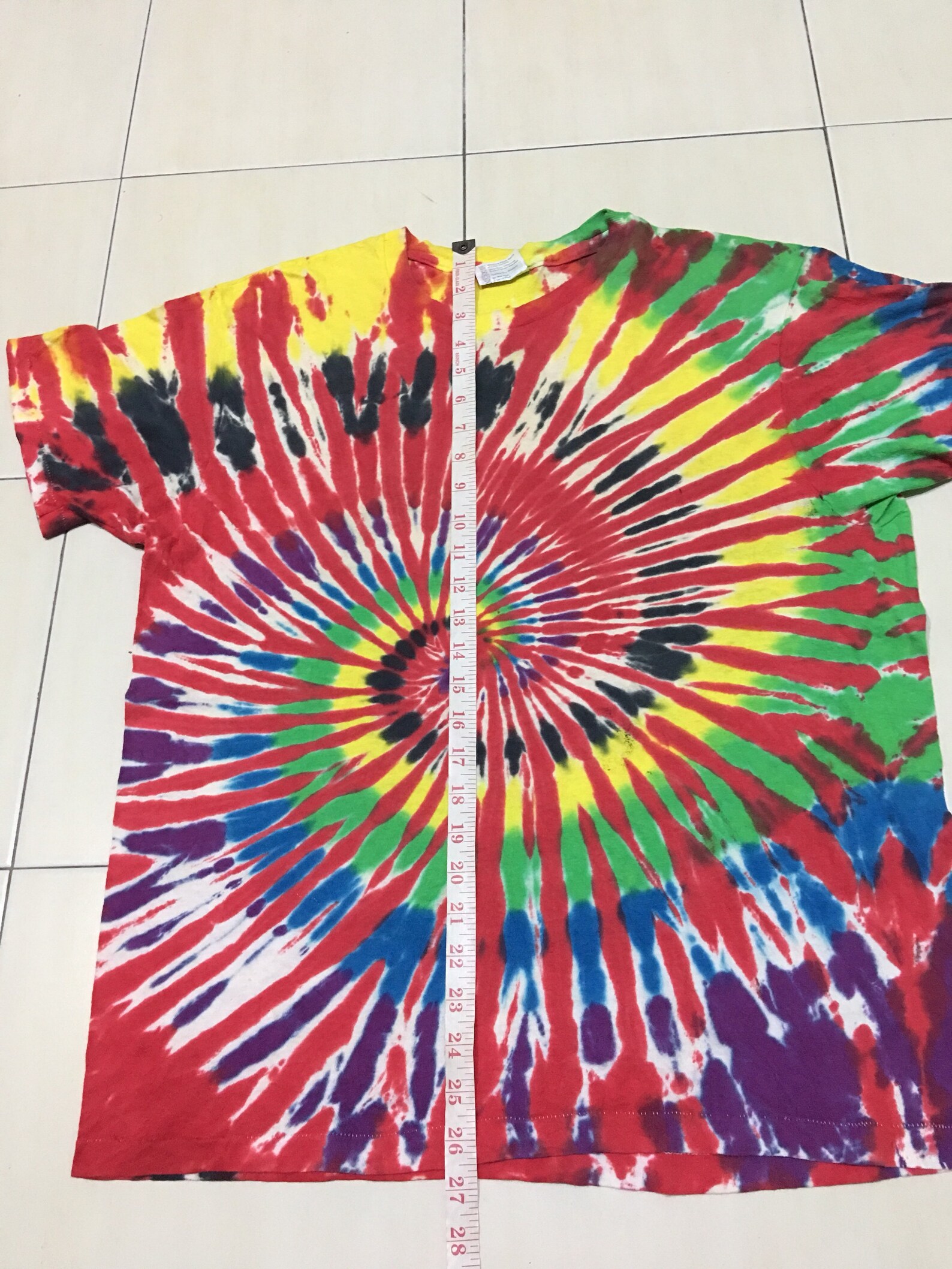 Vintage 80s tie dye camisa rara Etsy