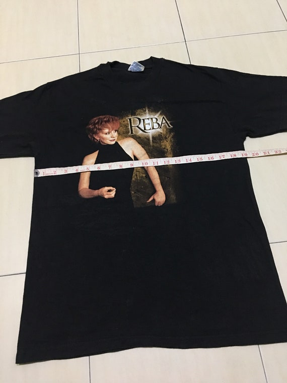 Vintage reba raptee janet jackson tour shirt - image 5