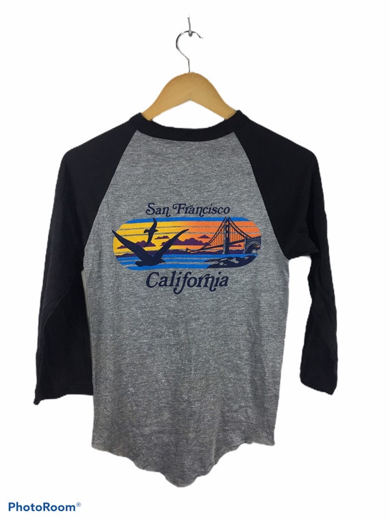 Vintage California San Francisco Rayon Tri blend J