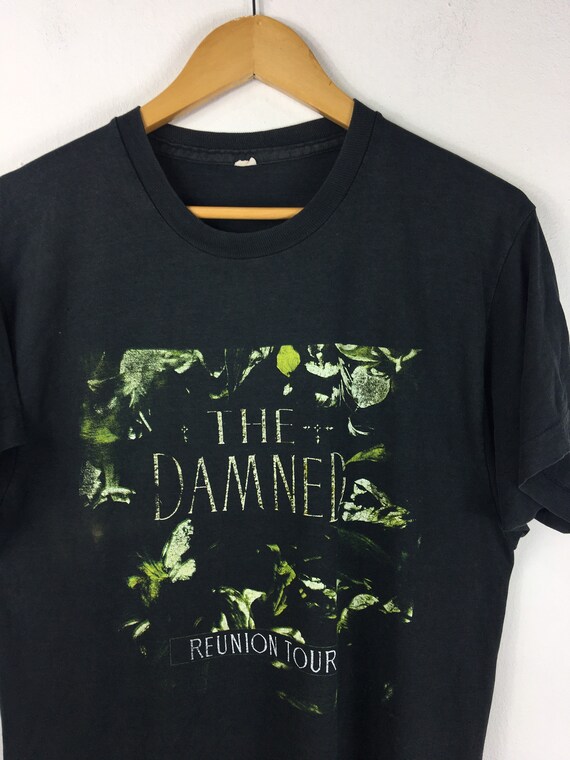 Super Rare Vintage The Damned t shirt 1980 80s go… - image 6