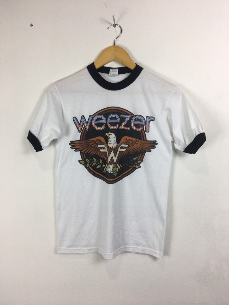 Vintage Weezer Band Tour Shirt Etsy