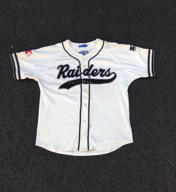 Vintage Los Angeles Raiders Embroidered Starter NFL Shirt -  Hong Kong