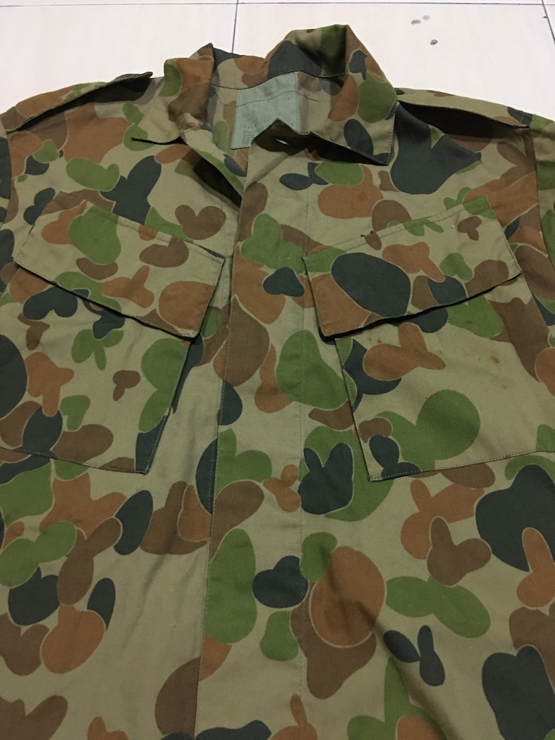 Vintage Duck Camo Victoria Army Jacket