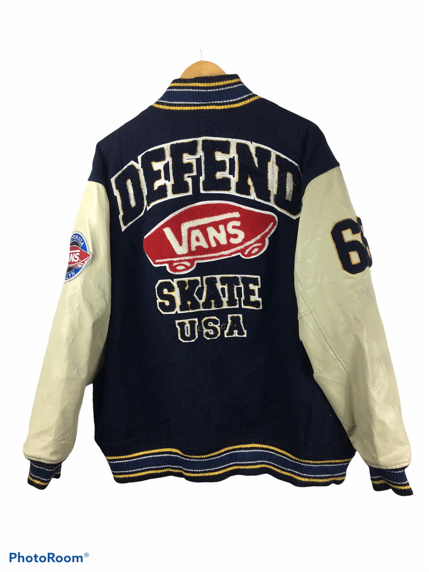 Vans Varsity Jacket - Etsy