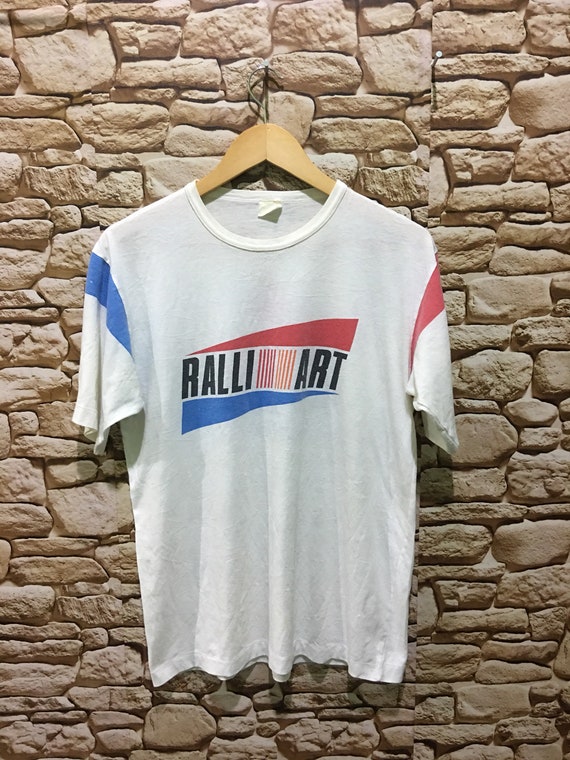 Rare vintage Rally Art mitsubishi shirt
