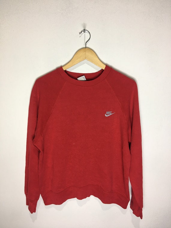 vintage nike sweatshirt orange