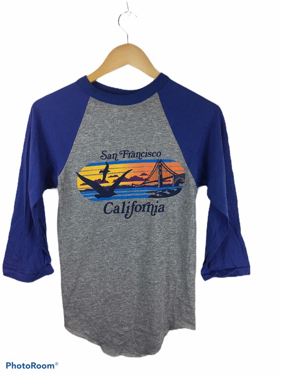 Vintage California San Francisco Rayon Tri blend J