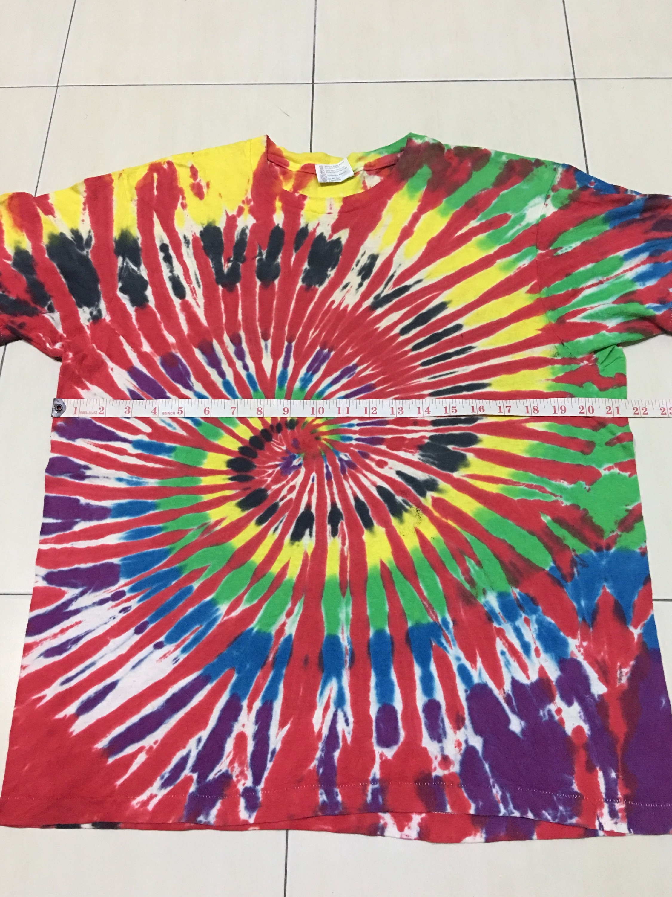 Vintage 80s tie dye camisa rara Etsy