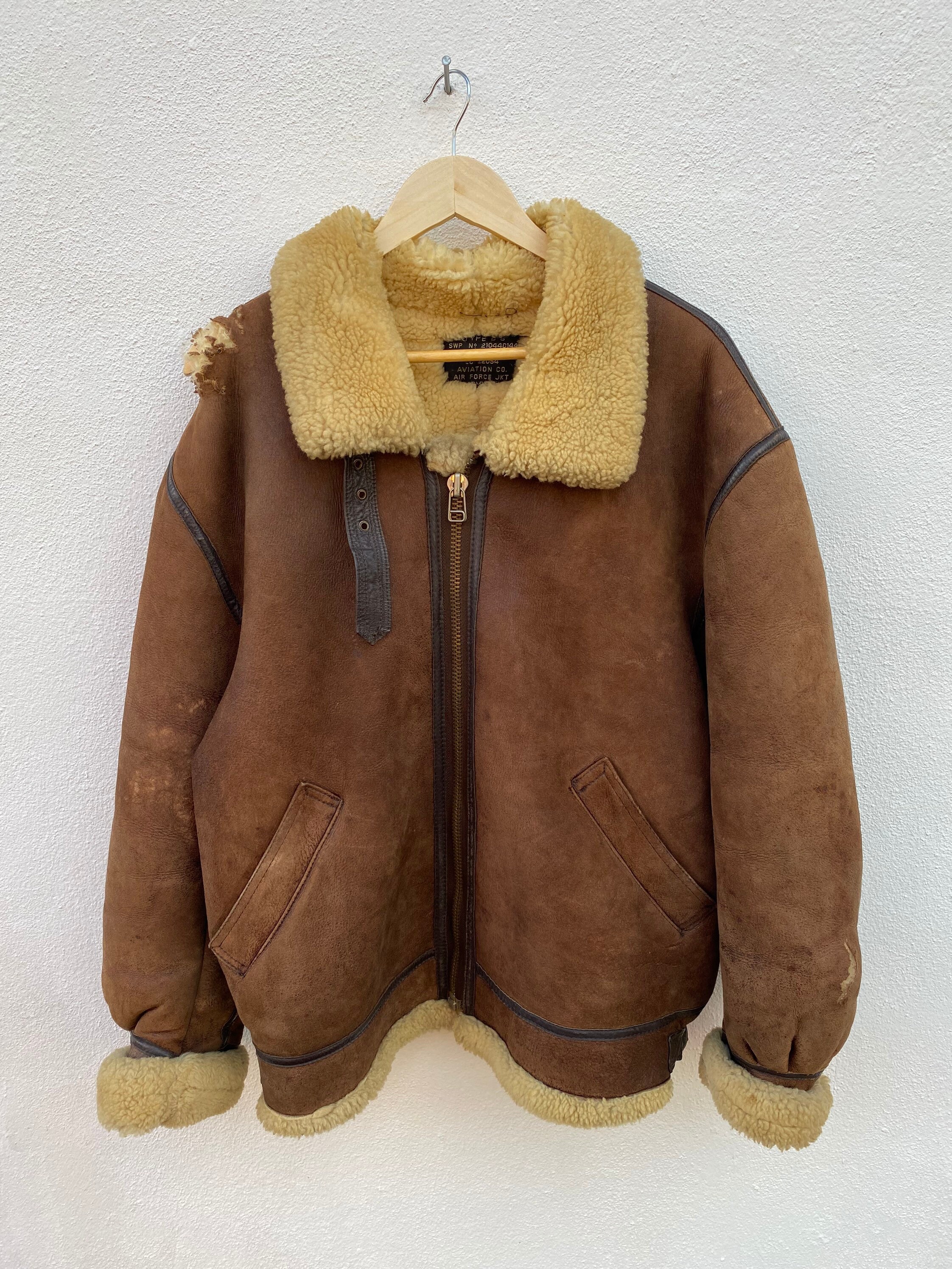 Vintage B-3 Type Air Force US Army Jacket - Etsy Canada