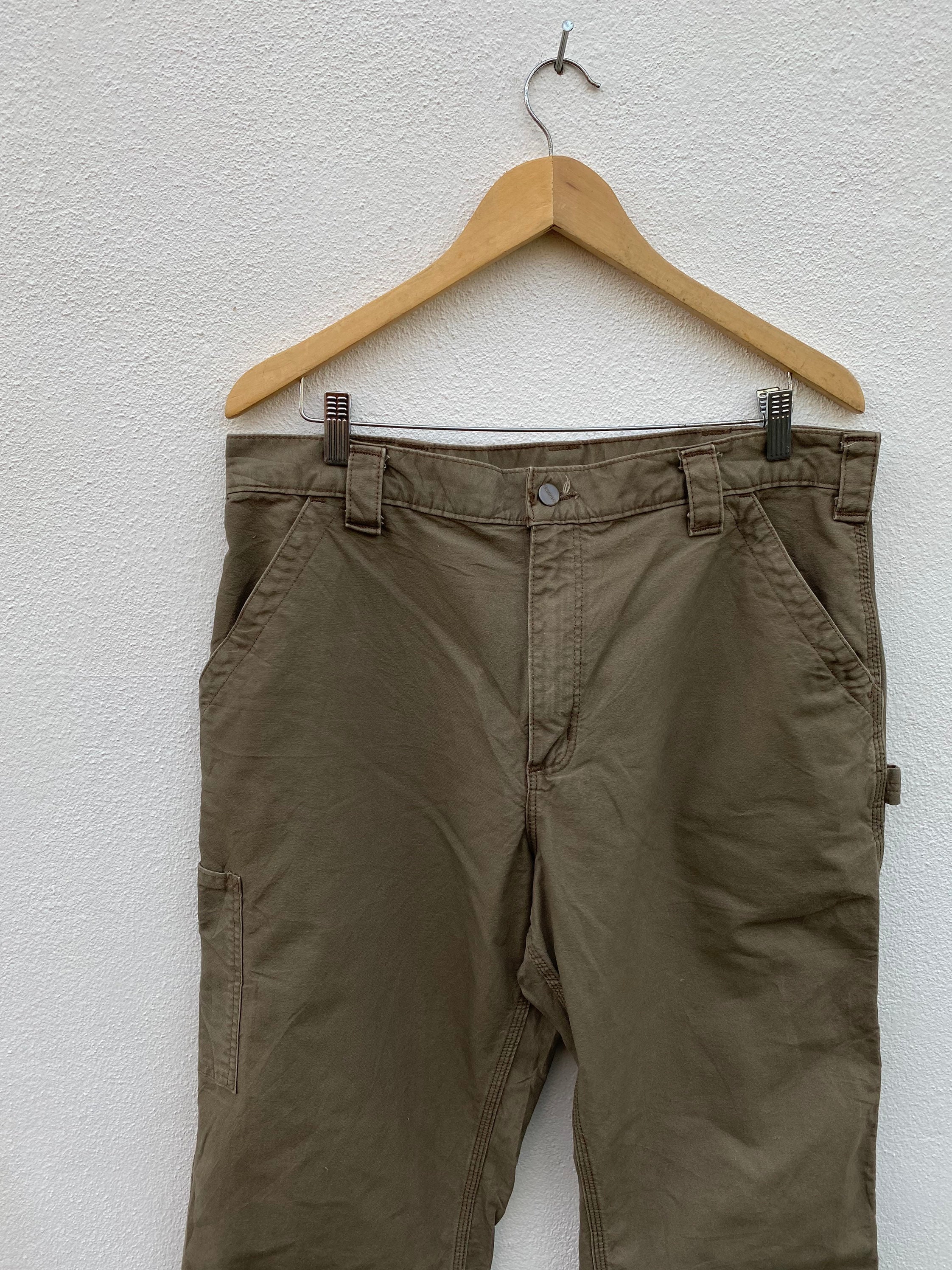 Vintage Carharrt Cargo Canvas Trouser pants saiz 36 | Etsy