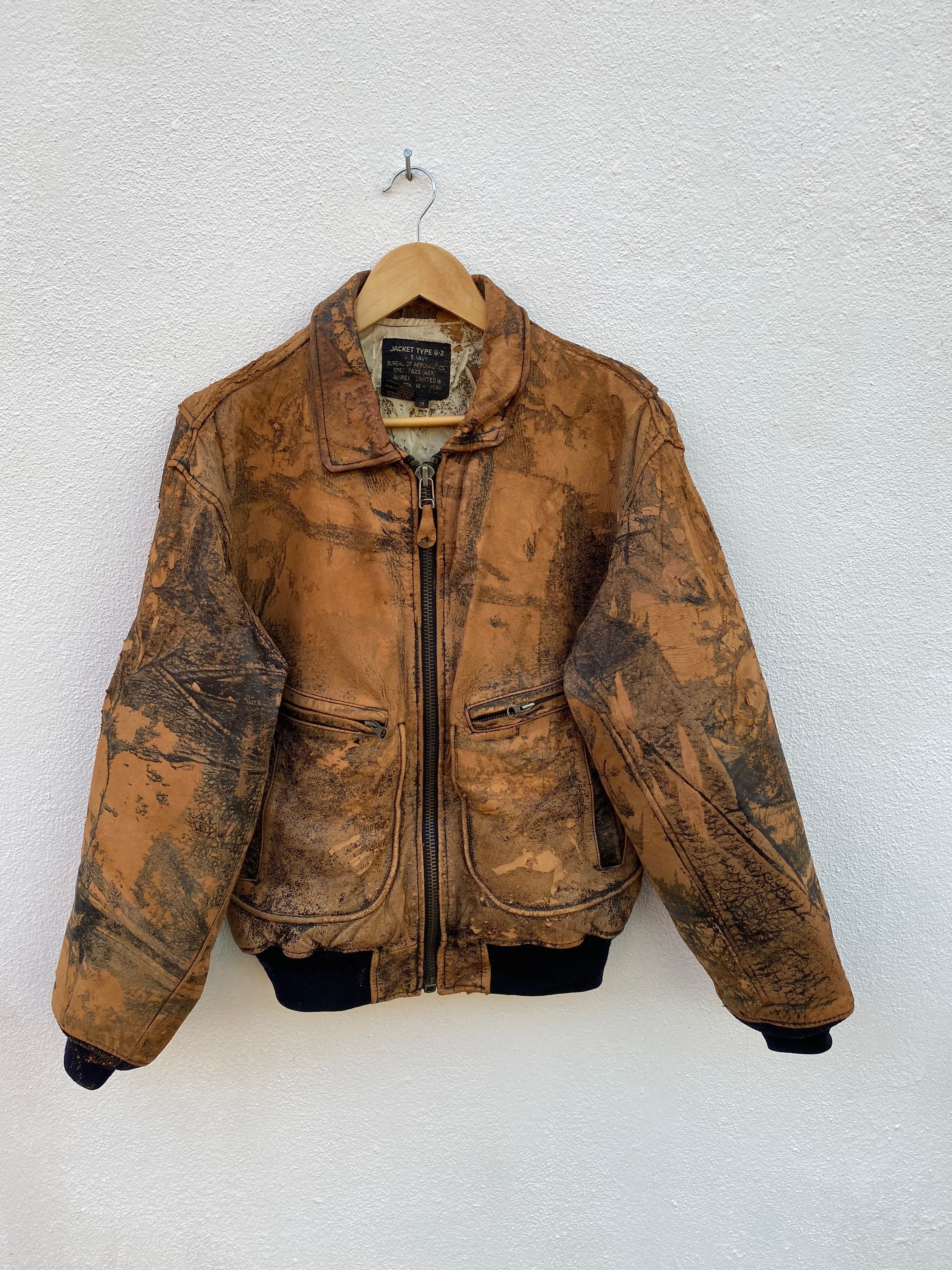 Vintage Avirex Type B-3 / G-2 Sheepskin Jacket - Etsy