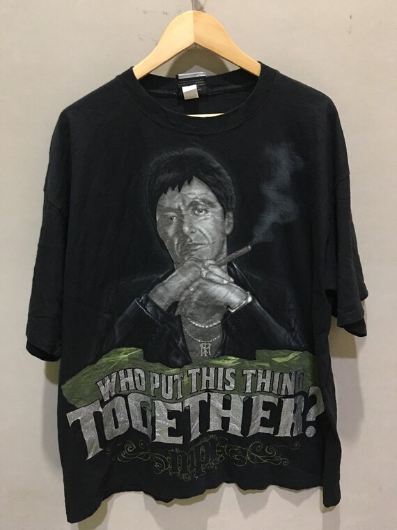 Vintage Scarface Movie Promo James Bond Shirt Etsy