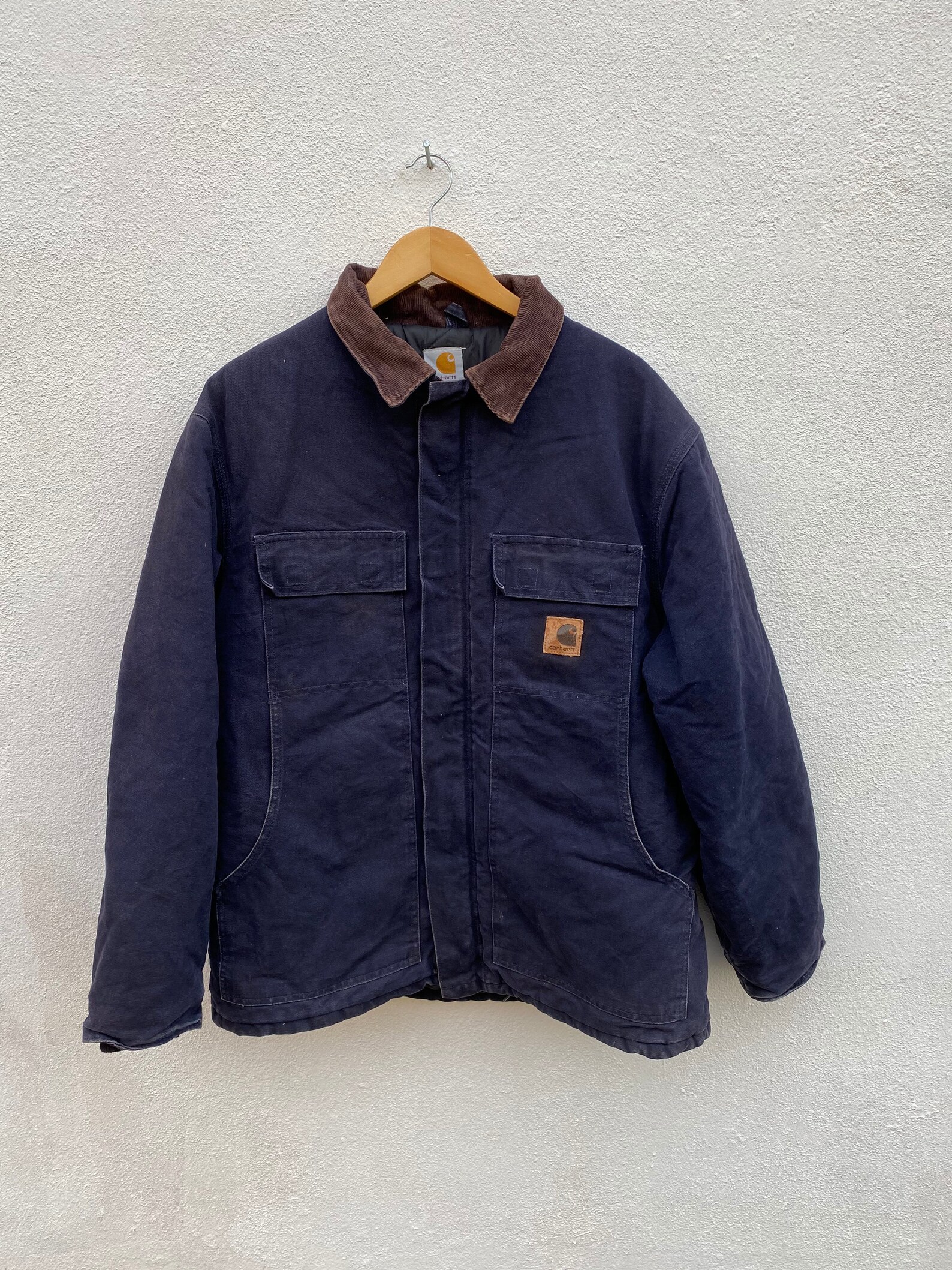 Vintage Carharrt work jacket canvas detroit worker jacket | Etsy
