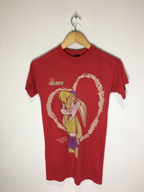 Vintage 90s Space Jam lola bunny looney tunes movi