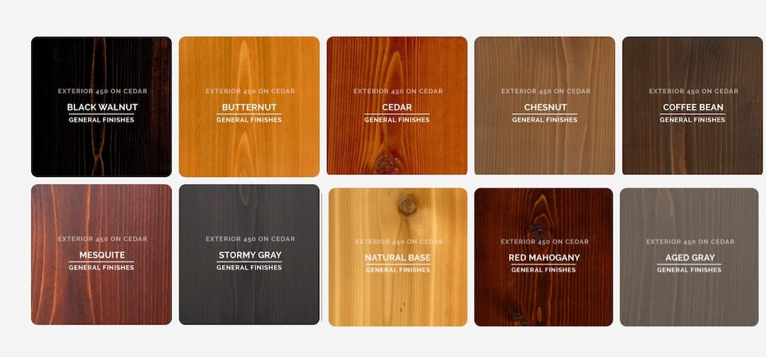 General finishes exterior 450 wood stain exterior stain outdoor
