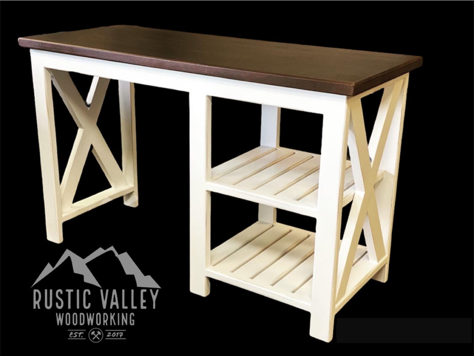 Farmhouse Desk Rustic Furniture Desk Office Decor Wood Etsy