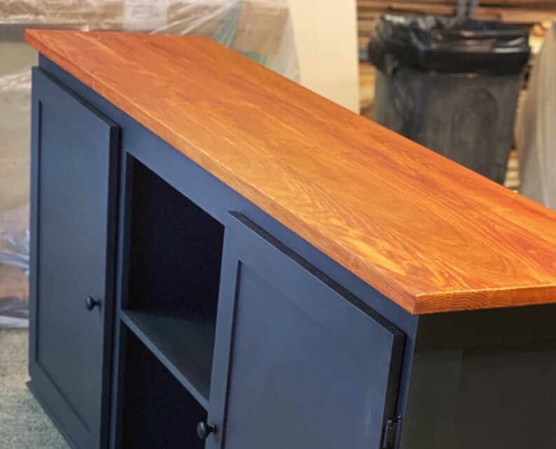 Buffet Table Coffee Bar Sideboard Wood Furniture Solid Etsy