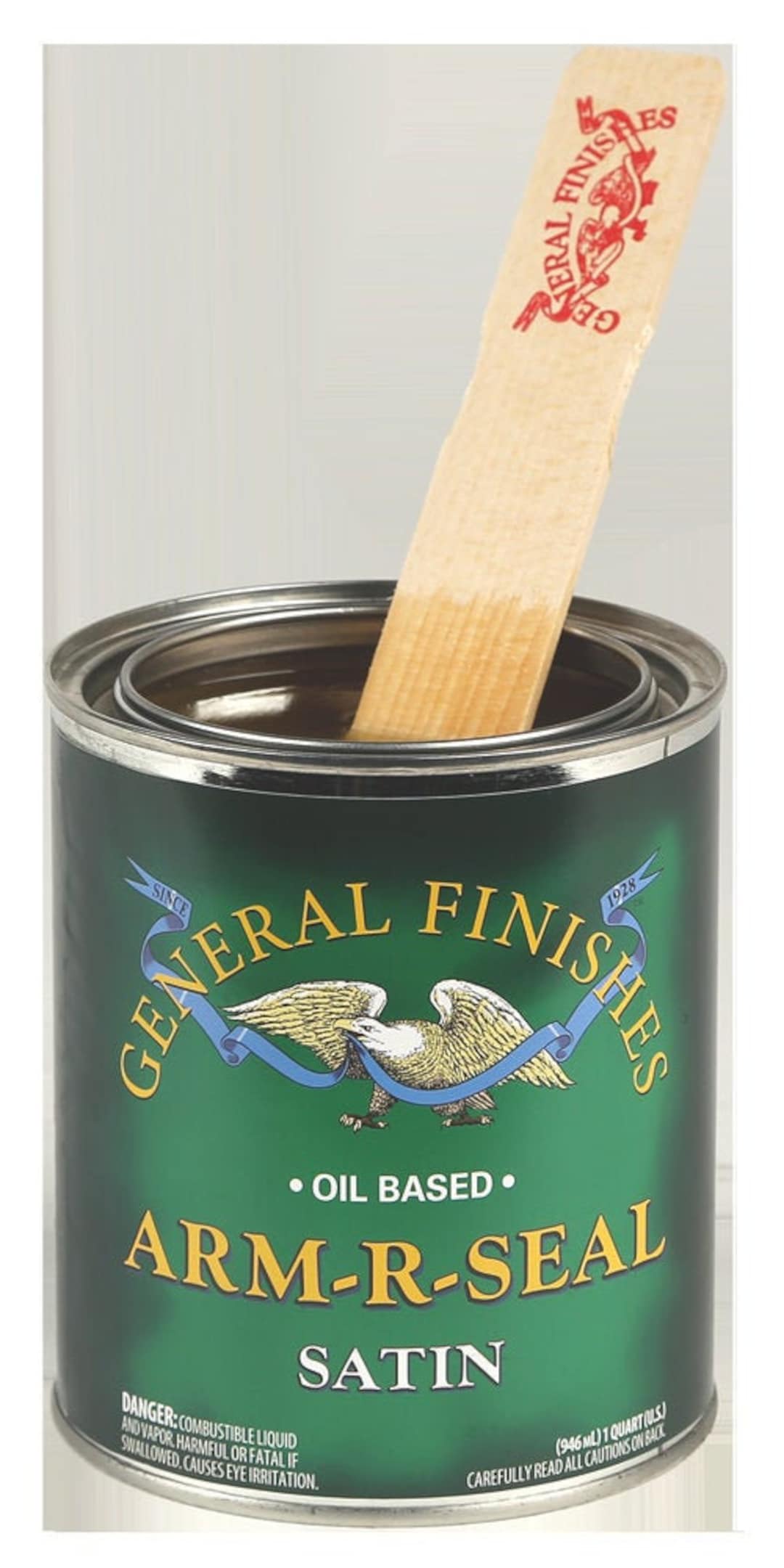 General Finishes Arm R Seal Wood Finish, Oil Based, Wipe on Poly