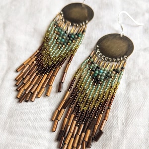 DIY Beading Kit for Earrings | Jewelry Making Kit with Beads, Thread & Tools | Handmade Gift for Creative Women | Sabina Earrings Kit