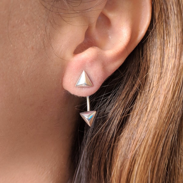 Triangle Ear Jacket Etsy