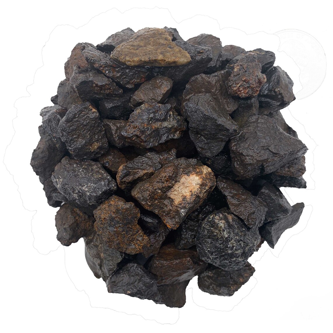 Magnetite Rough Hypnotic Gems: Lodestone (magnetite) Rough Stones - Tumbling, Tumbler ...