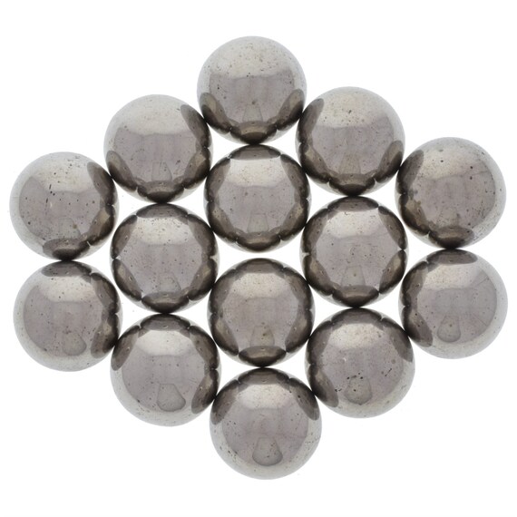 1/" Fun Sticky Stone Zingers 10 pcs Rainbow Magnetic Hematite Rounds