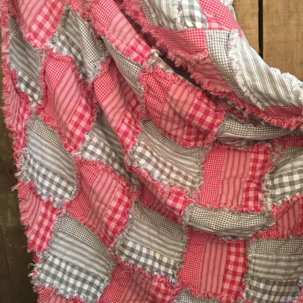 Basket Weave Ragged Throw Pattern DIGITAL Etsy