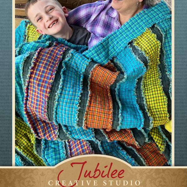 James Rag Quilt Pattern - Digital