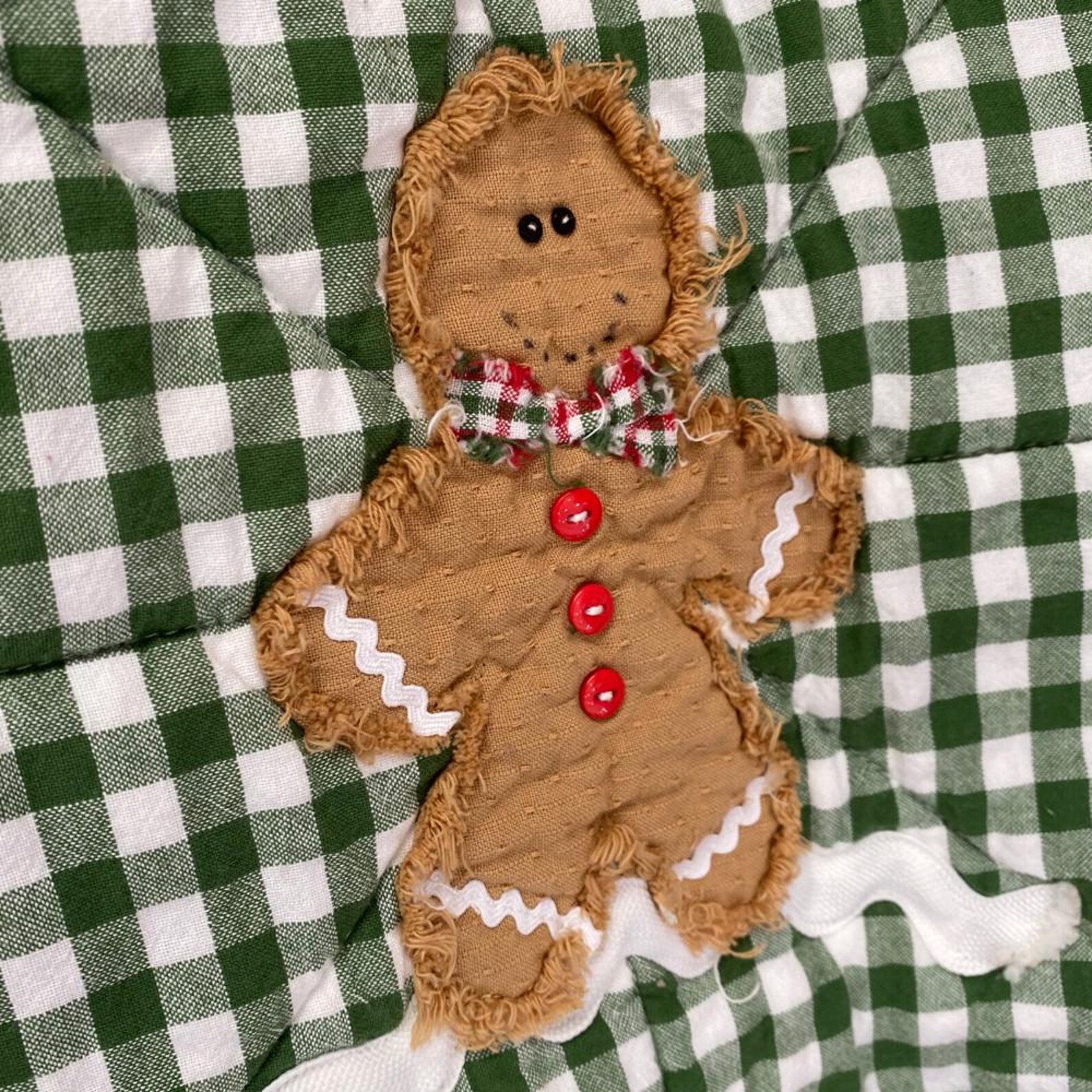 Gingerbread Quilted Throw Pattern + Twin/queen Options - Digital ...