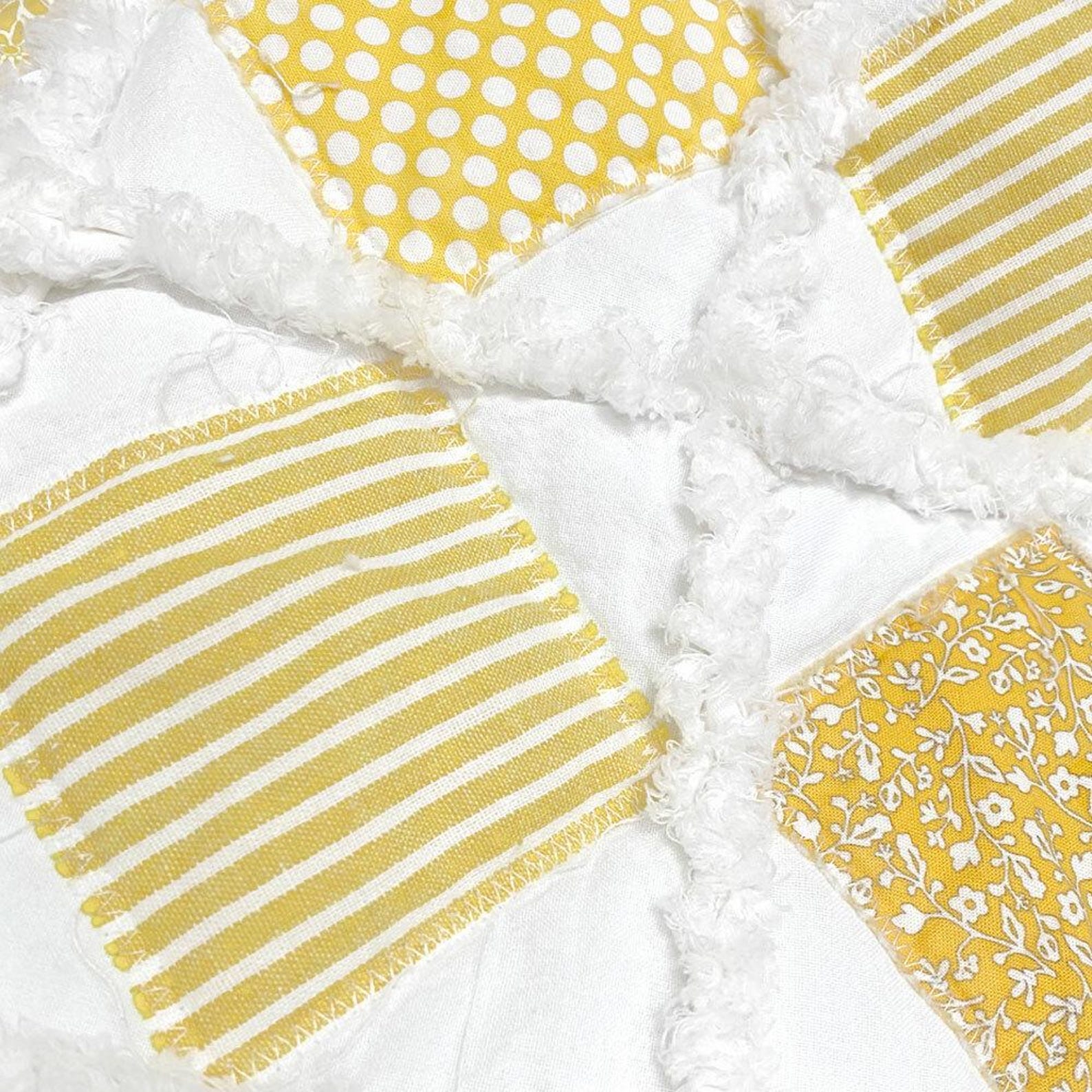 Crib Rag Quilt Pattern Crib Size Combo Rag Quilt Pattern - Digital Download - Etsy