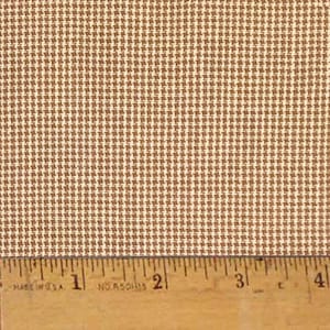 Full Yard- Nutmeg Brown Homespun Cotton Fabric
