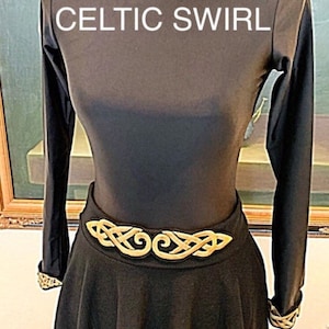 10 Inch Knotwork Belts for Black Out Dresses