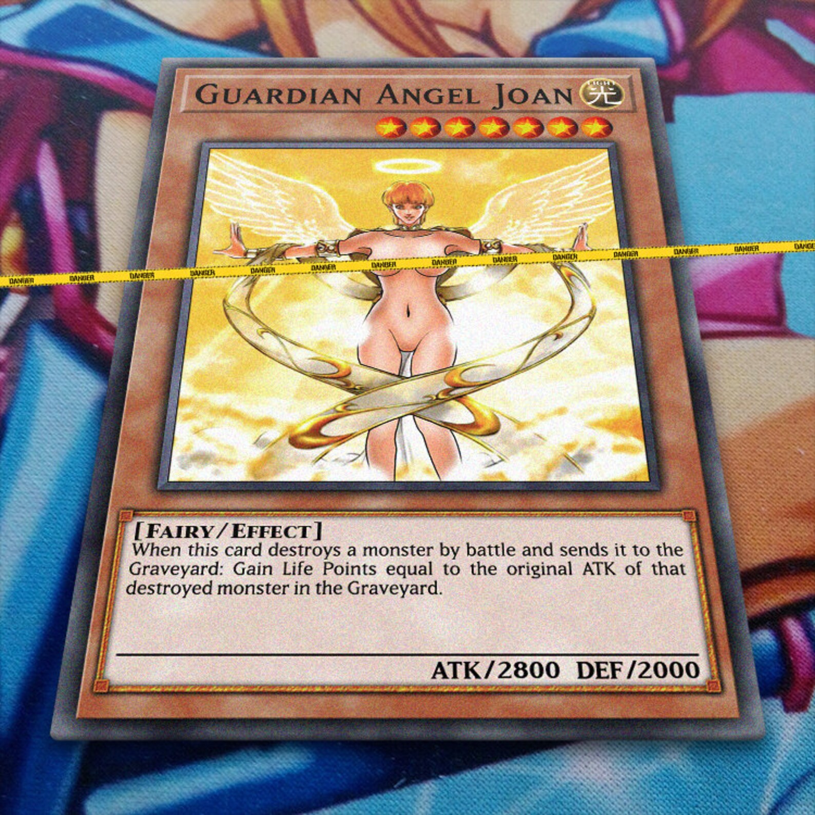 Guardian Angel Joan ORICA Fanmade YuGiOh Card Common Etsy
