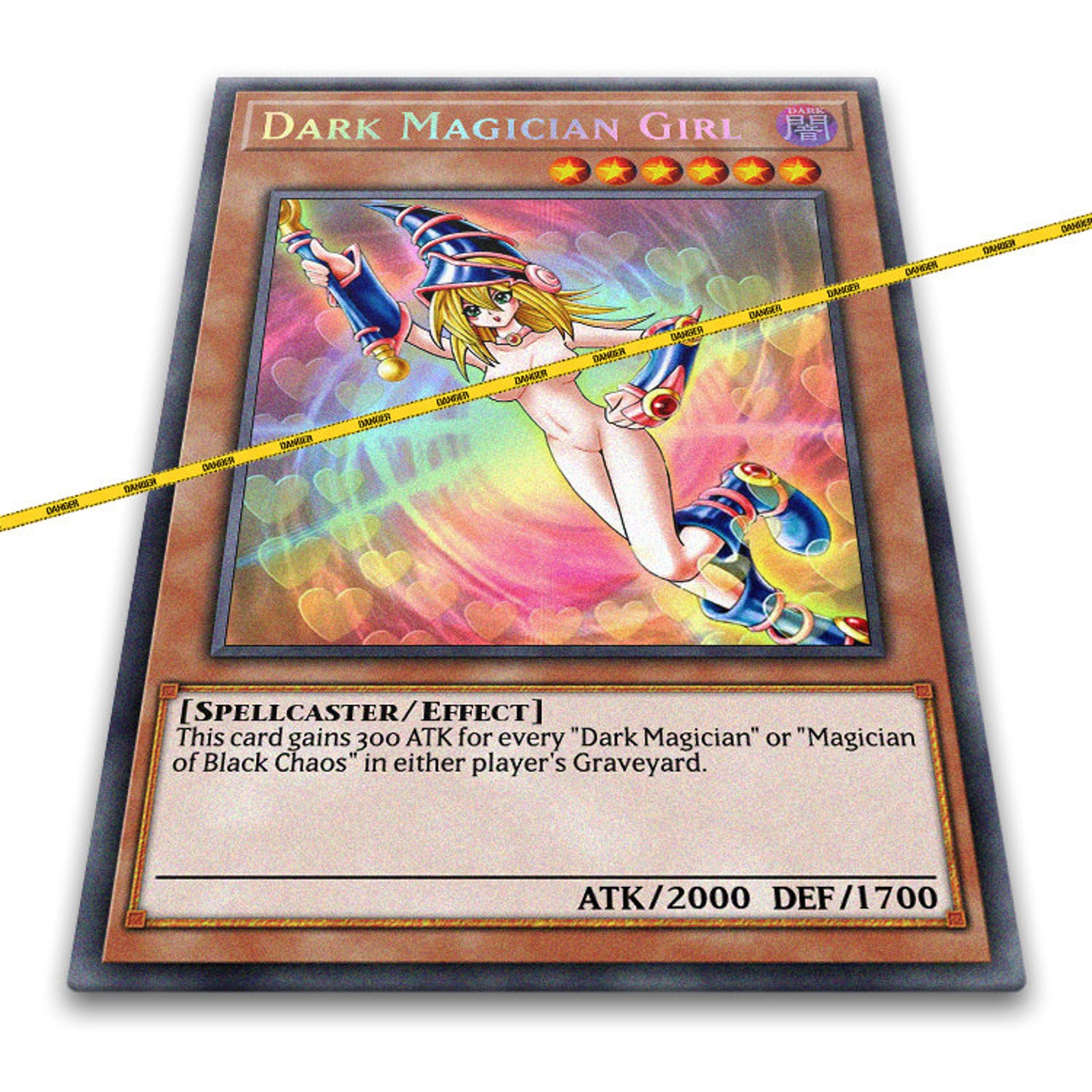Dark Magician Girl 3 Ultra Rare Orica Fanmade Yugioh Card Etsy 