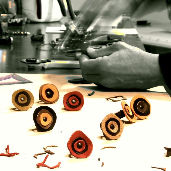 ANELLO "SCARABOCCHIO" DONNA IN CANAPA 12 COLORI. ARTIGIANALE - Foto 7