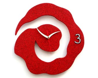 OROLOGIO DA PARETE "Antiorario" in legno ecologico  Canapart. R