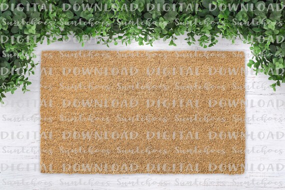 Download Doormat Mockup Coir Foliage Greenery - 447701+ Free ...