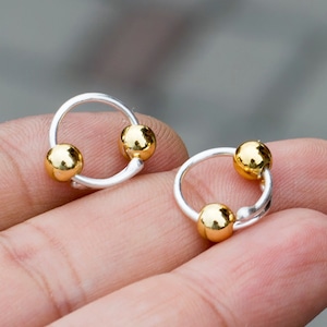 Fake nipple piercing rings / non piercing nipple barbells /  fake Nipple bar / set of 2 / Mature