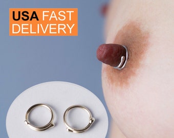 nipple rings etsy