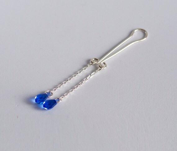 Silver clit jewelry foto 580