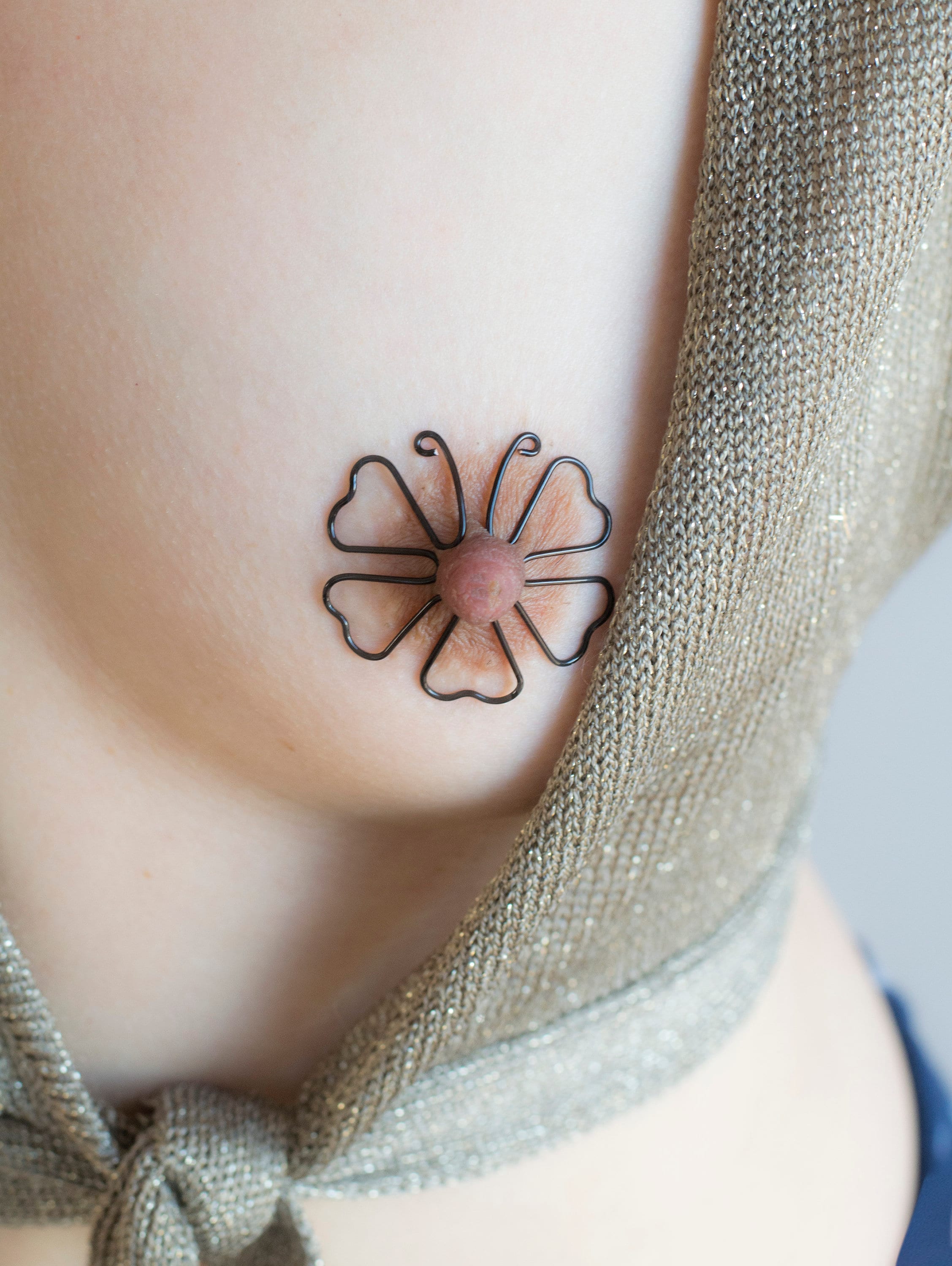 Black ButterflyClamps Non PiercingRingsEtsy Black ButterflyClamps Non PiercingRingsEtsy