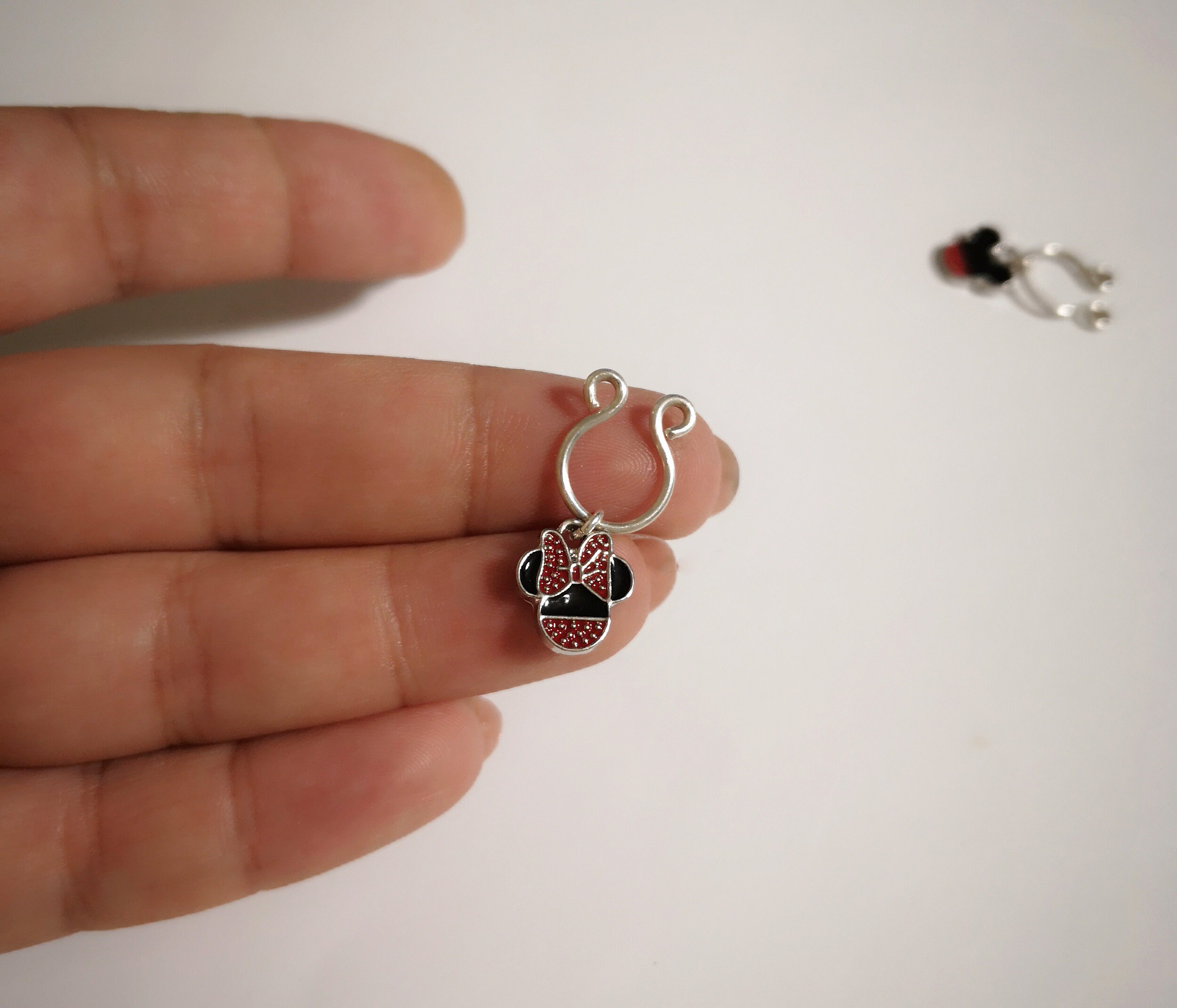 Non piercing nipple rings Fun nipple dangles Sterling silver Etsy