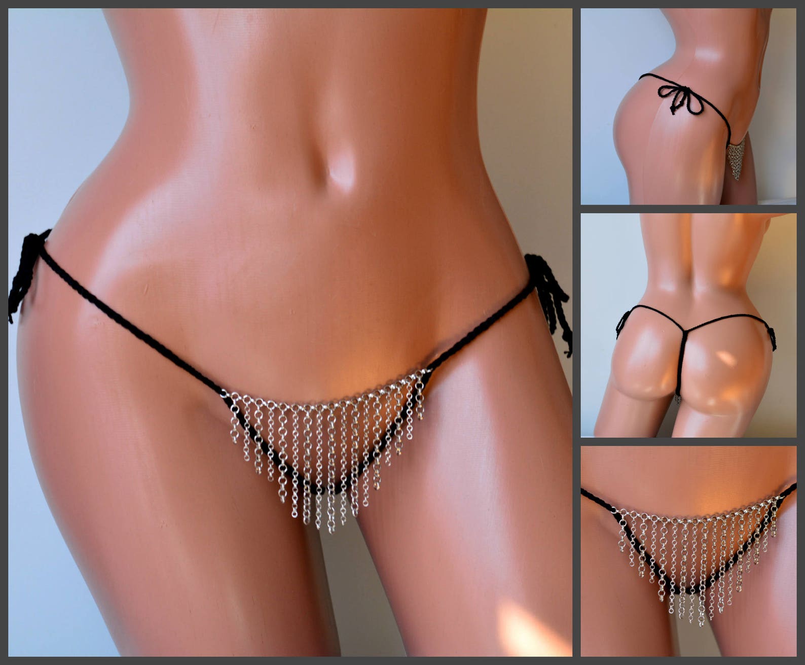 Crotchless string bikini ♥ Dubio ® бикини Привет Crotchless 